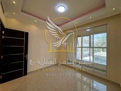 For annual rent: One-bedroom apartment in Al Rawda 3, Ajman. Features a bathroom, modern finishes, and excellent condition. New building