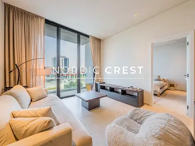 Semi-Furnished 1BR | Chiller Free | Flex Cheques