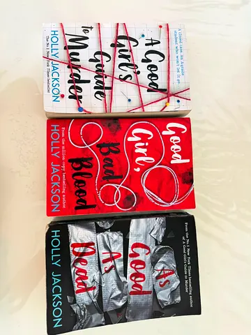 Holly Jackson thriller set — All 3 books selling for 75Aed. Selling as a set only.