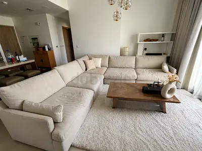 Swin Beige Fabric Modular Sofa
