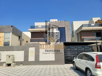 للإيجار السنوي | فيلا سمارت فاخرة مفروشة بالكامل – المويهات 1، عجمان 🏡 فيلا استثنائية بتقنيات المنزل الذكي وتشطيبات فندقية خمس نجوم، مصممة لتوفر أعل