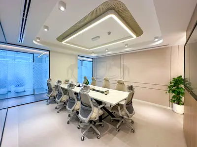 Business Bay View | Furnished Office | Well-Maintained | 110.29 sqft