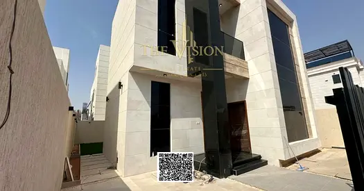 فيلا فاخرة للبيع 5 غرف ماستر بسعر مميز وعلى الشارع مباشر وتشطيبات ملكية