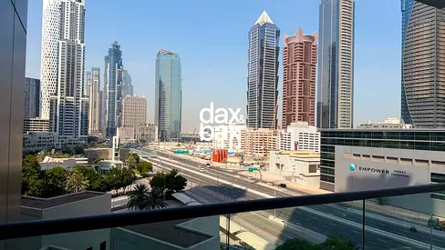 استوديو مفروش | البرج التنفيذي B | إطلالة على المدينة والبرج
