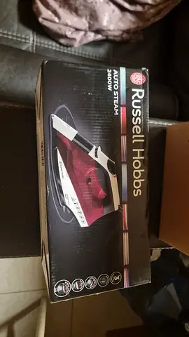 Russell Hobbs 2400W Auto Steam Iron - Used, Good Condition