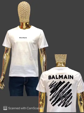 Balmain round neck T shirt