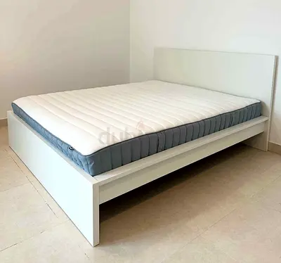 Ikea king size bed with mattress available in perfect condition