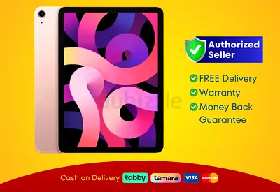 Apple iPad Air 10.9 inch - A14 Bionic Chip - WiFi - 64GB - Rose Gold, A2316 | Brand New |  Warranty