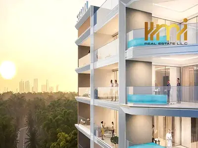 2BR Apartment | Stamn One | Skyline & Pool Amenities