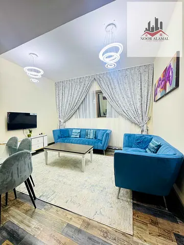 Sharjah, Al Nabaa Second occupancy: One bedroom, living room, kitchen, and two bathrooms. Price: 3200 AED including internet only. Price: 4200 AED inc