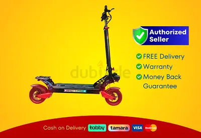 Electric Scooter Wind Horse H8 - Red | Brand New |  Warranty | FREE  Delivery