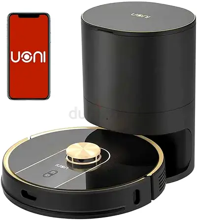 V980Plus Robot Vacuum Cleaner with Self-Emptying Dustbin - Lidar Navigation Robotic Vacuums Multi-Fl