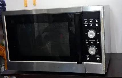Daewoo Convection Microwave Oven 34L - Silver - Koc-154K