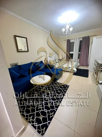 For Rent in Ajman – Upscale Furnished Studio in Jasmine Towers ✨🏡