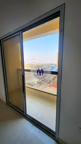 One bedroom and living room apartment for rent in Al Muwaihat area, with balcony and bathroom. Firs