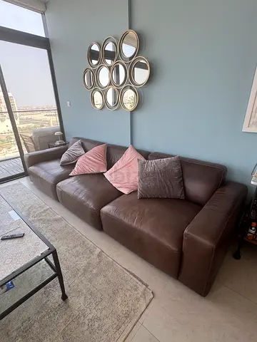 Leather Sectional Sofa from Marina Home