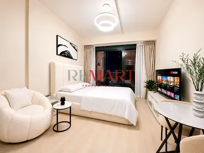 Fully Furnished Studio in Azizi Riviera 43 | Prime Meydan Location | Move-in Ready