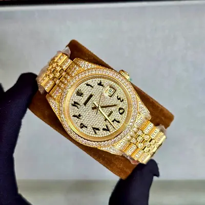 Available Now Rolex DAY JUST FULL DIAMOND 💎
