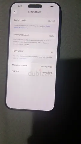 I phone 17 pro max 10/10 256gb Blue