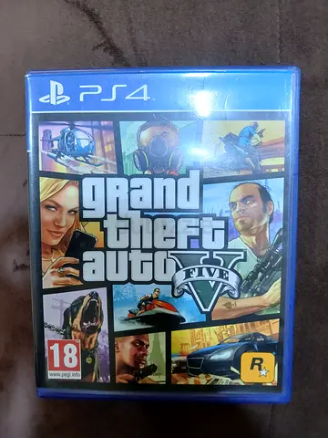 Grand Theft Auto V (GTA V) - PS4 Disc, Good Condition