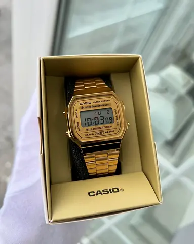 CASIO A168WG VINTAGE DIGITAL WATCH