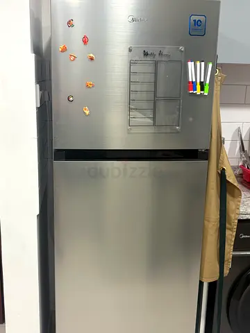 338L Stainless Steel Refrigerator - Good Condition, 2-Door