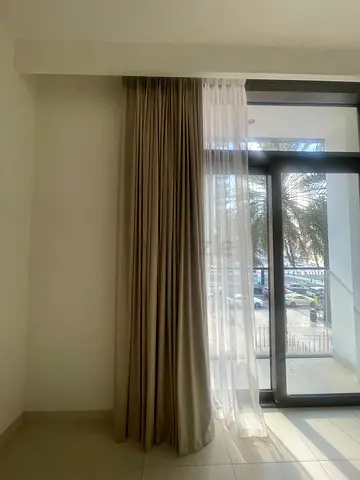 Sets of Curtains with sheer and rod for sale