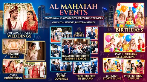 Professional Photographer Videographer in Al Mahatah, Sharjah | Brand, Retail Business C
