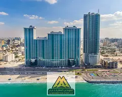 One bedroom and living room apartment for sale in Corniche Tower – direct sea view from the 48th f
