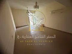 A spacious one-bedroom apartment with a living room is available for annual rent in Ajman located in
