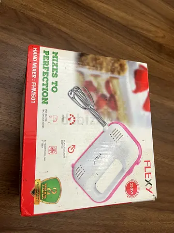 FLEXY Turbo Hand Mixer 250W Electric Handheld Mixer In Box