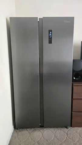 Side-by-side Stainless Steel Refrigerator - Good Working Condition