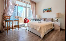 Full Marina View | Furnished Renovated | Vacant 2 Br