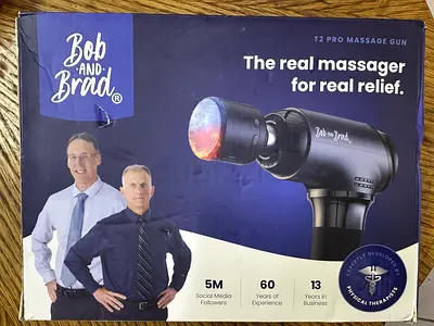 Bob and Brad T2 Pro Massage Gun With HOT and COOL options