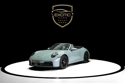 WARRANTY MAR 2028 | 911 CARRERA CABRIOLET | SHADE GREEN | SPORT EXHAUST | WOOD TRIM