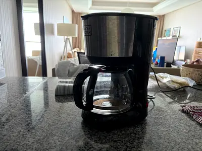 Black + Decker coffee machine