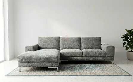 Spacious L-Shape Design
Perfect corner sofa design with extra seating space for family and guests.