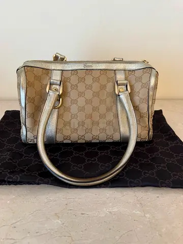 Authentic GUCCI GG Monogram ABBEY BOSTON BAG