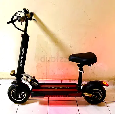 Kugoo Kirin M4 Electric Scooter with Seat — Good Condition