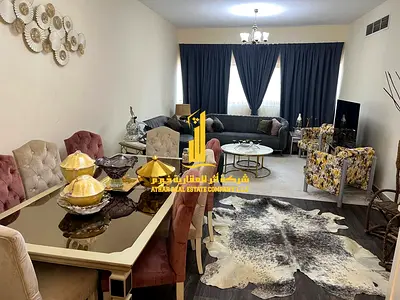 ✨ Luxurious spacious three-bedroom apartment for monthly rent in Al Rashidiya 3, Al Murour Street, opposite Ajman One Tower and near Ajman Corniche ✨