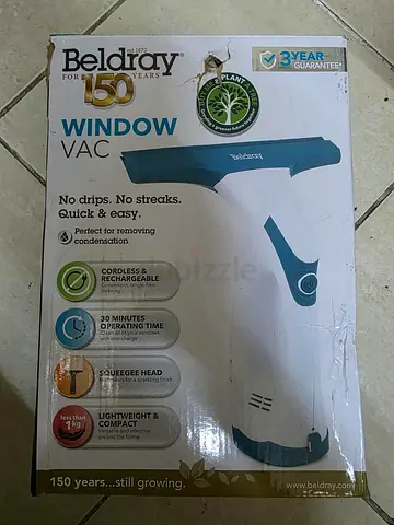 Window Vacuum Cleaner (Rechargeable)