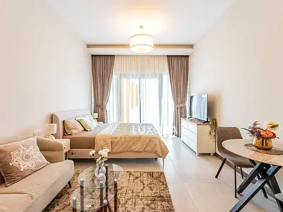 Modern Furnished Studio | Community View | Ideal Investment