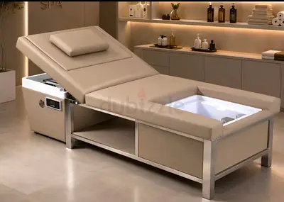 Professional korean head spa/massage unit for sale, beige color