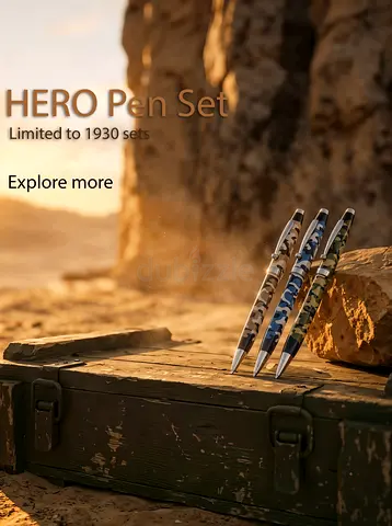 Rapide HERO set of 3 Pens Limited Edition of 1930 sets