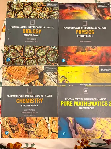 Pearson Edexcel International AS/A Level Science Maths Student Book Set