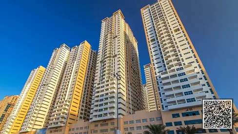 1BHK FOR RENT IN AJMAN ONE TOWER – WITH PARKING 31000/-AED ONLY.