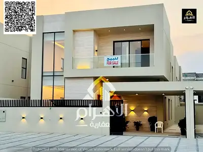 Villa for sale in a prime location, facing amenities and Sheikh Mohammed Bin Zayed Road.