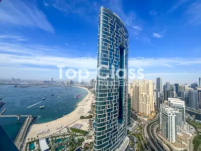 Elegantly Furnished | Full Marina View |High Floor