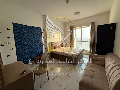 اجمل غرفه وصاله مفروشه للايجار السنوي مع الفرش بسعر مميز جدا مع باركن فري وجيم ومسبح مجانا بجوار نستو هايبر ماركت