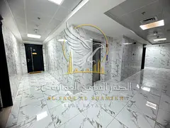 For annual rent in Al Rashidiya 2 Ajman a one-bedroom apartment with a living room two bathrooms and